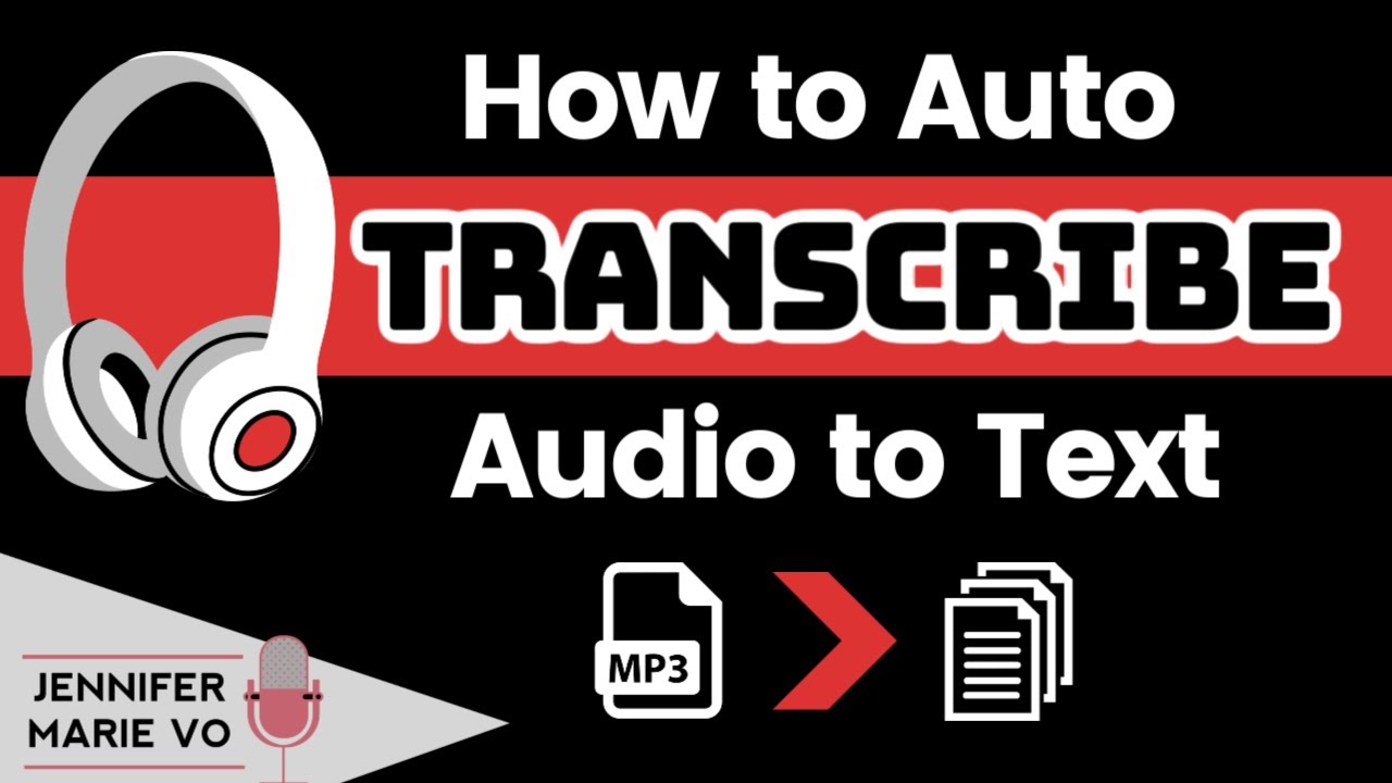 transcribe audio and video recordings for mac